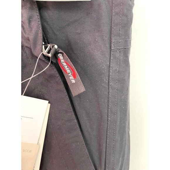 Obermeyer Cargo II Snow Pants Juniors Size 14 Nylon Waterproof Black NWT New - Picture 2 of 12